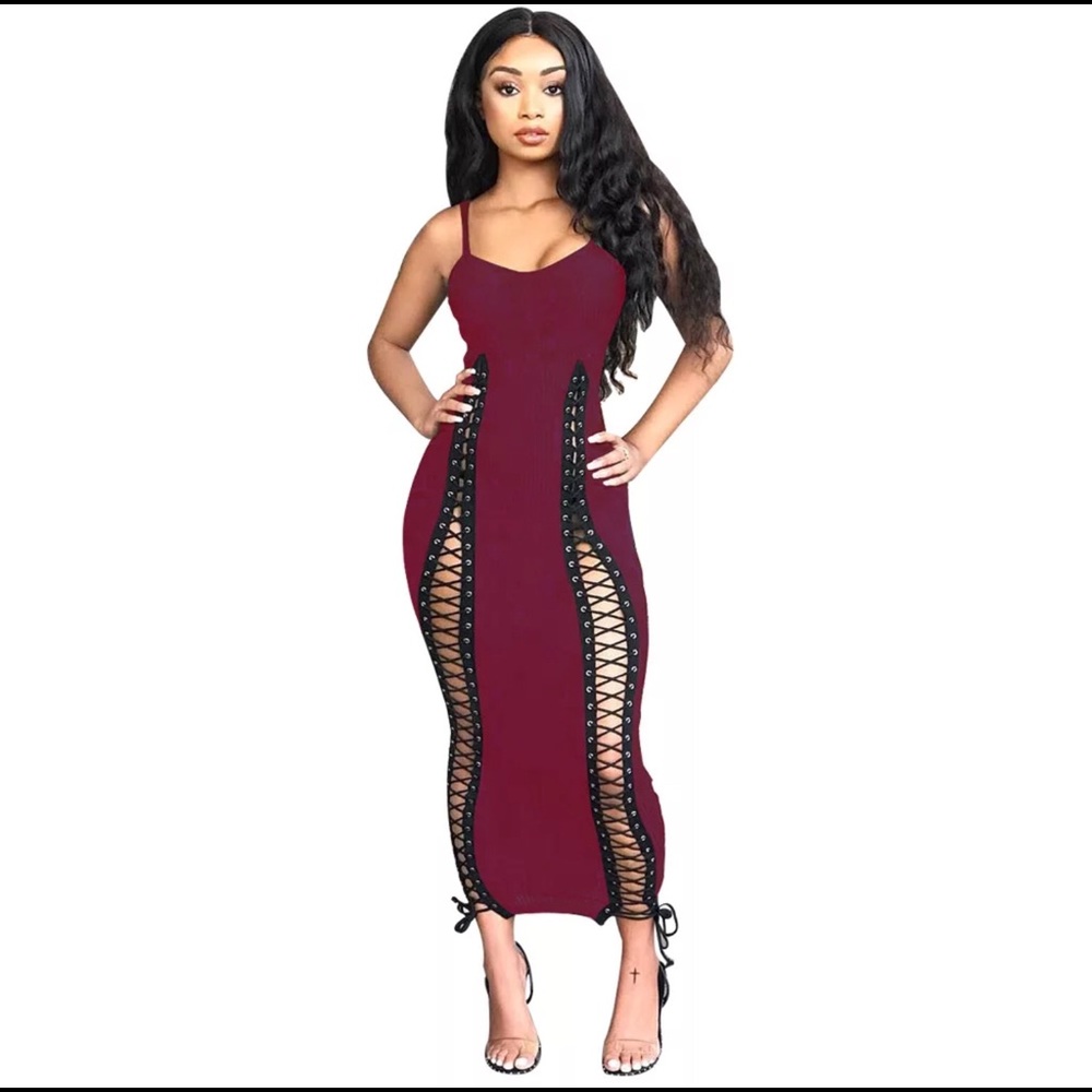 Laced Up Dress